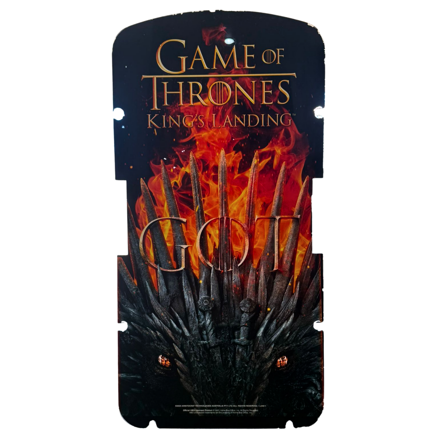 Game Of Thrones Slot Retro Acrylic