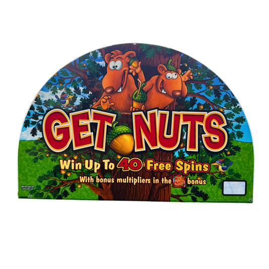 Get Nuts Slot Glass