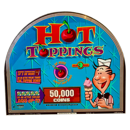 Hot Toppings Slot Glass