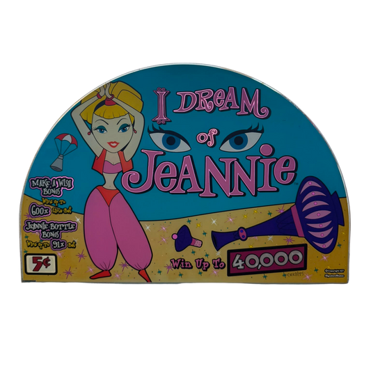 I Dream Of Jeannie Slot Glass