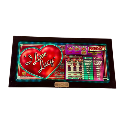 "I Love Lucy" Slot Glass