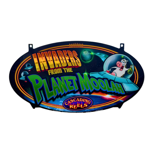 Invaders From Planet Moolah Slot Retro Acrylic