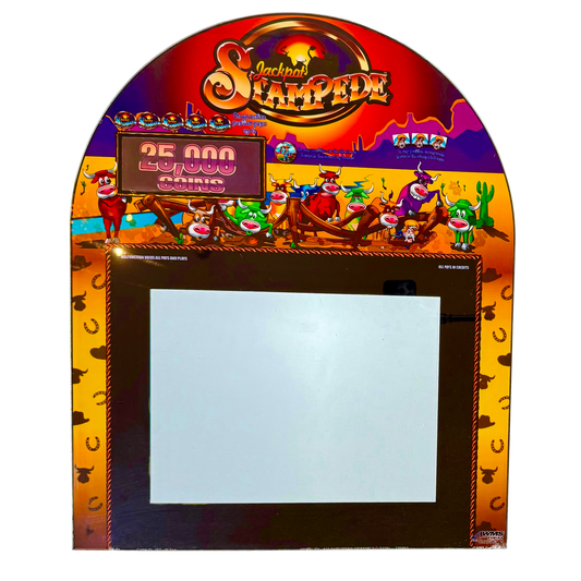 Jackpot Stampede Slot Glass