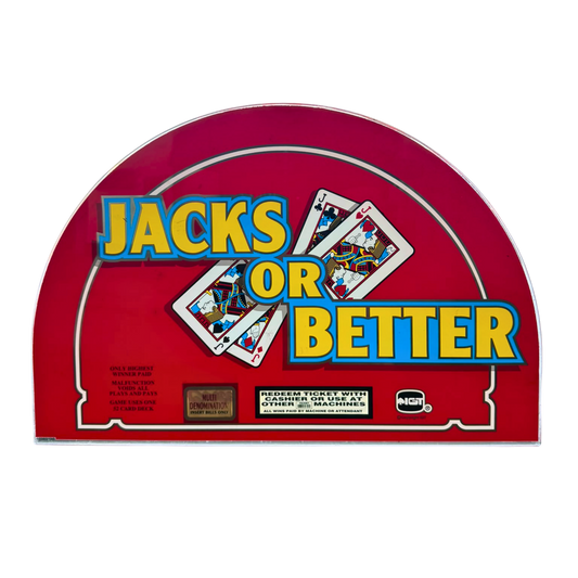 Jacks Or Better Slot Glass