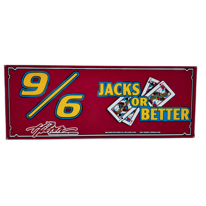 Jacks Or Better 9/6 Hilton Slot Glass