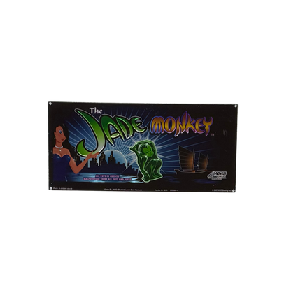 Jade Monkey Slot Glass