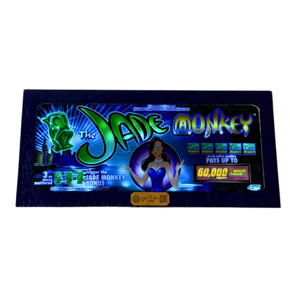 Jade Monkey Slot Glass