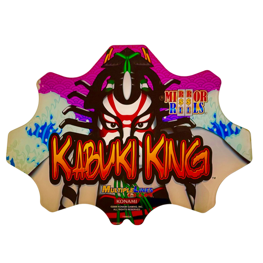 Kabuki King Slot Retro Acrylic