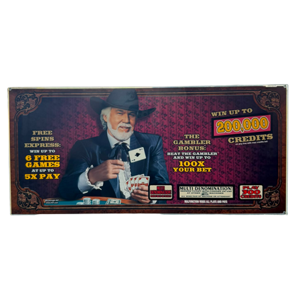 Kenny Rogers Slot Glass