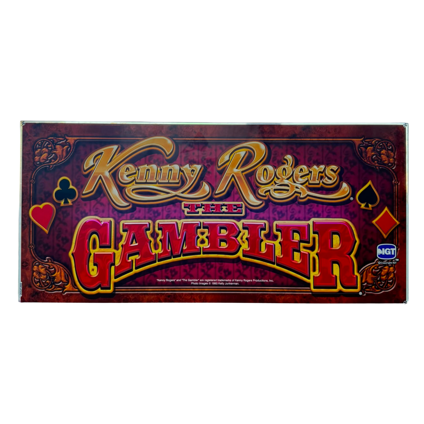 Kenny Rogers Slot Glass