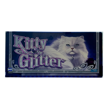 Kitty Glitter Slot Glass