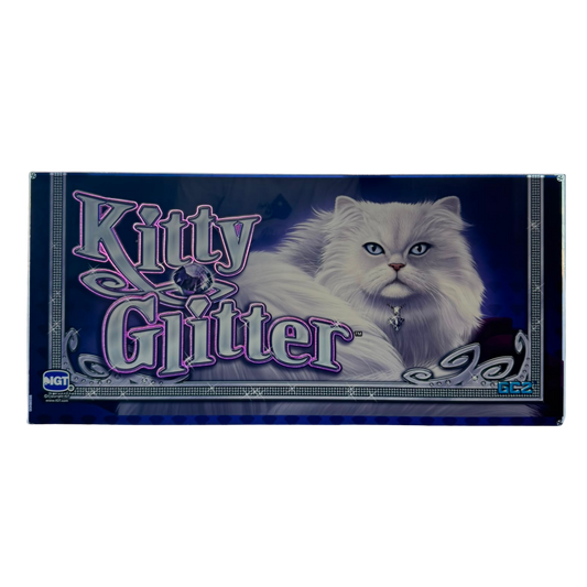 Kitty Glitter Slot Glass