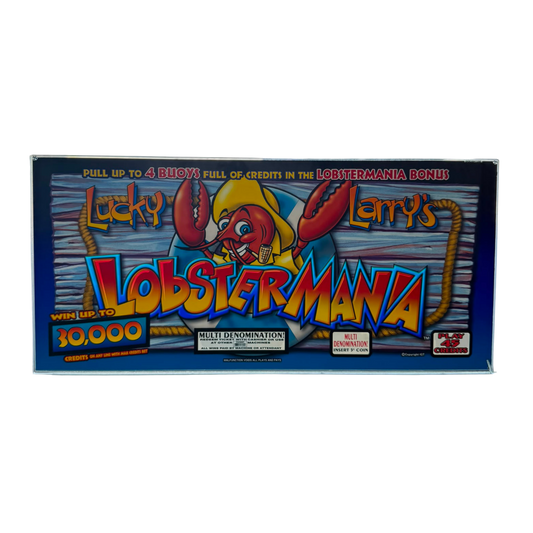 Lucky Larry's Lobstermania Slot Glass