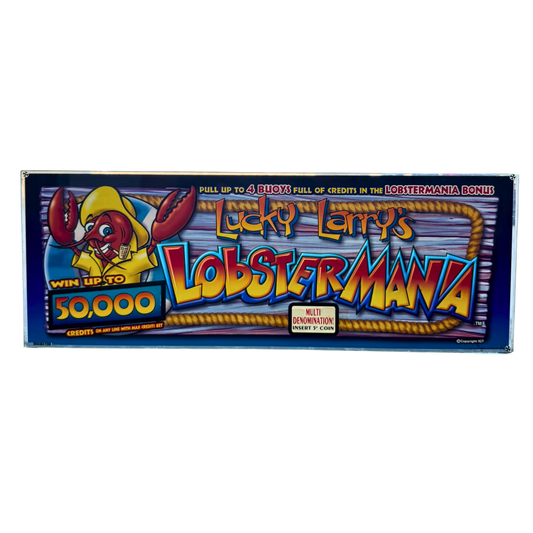 Lucky Larry's Lobstermania Slot Glass