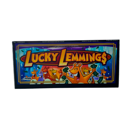 Lucky Lemmings Slot Glass