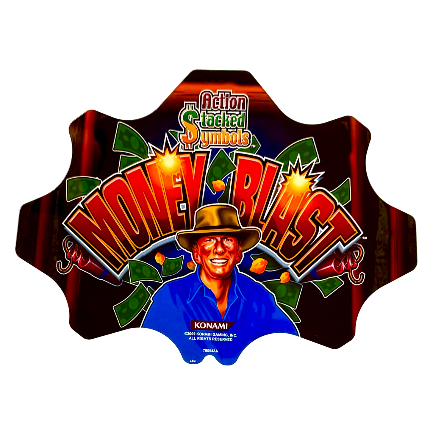 Money Blast Slot Retro Acrylic