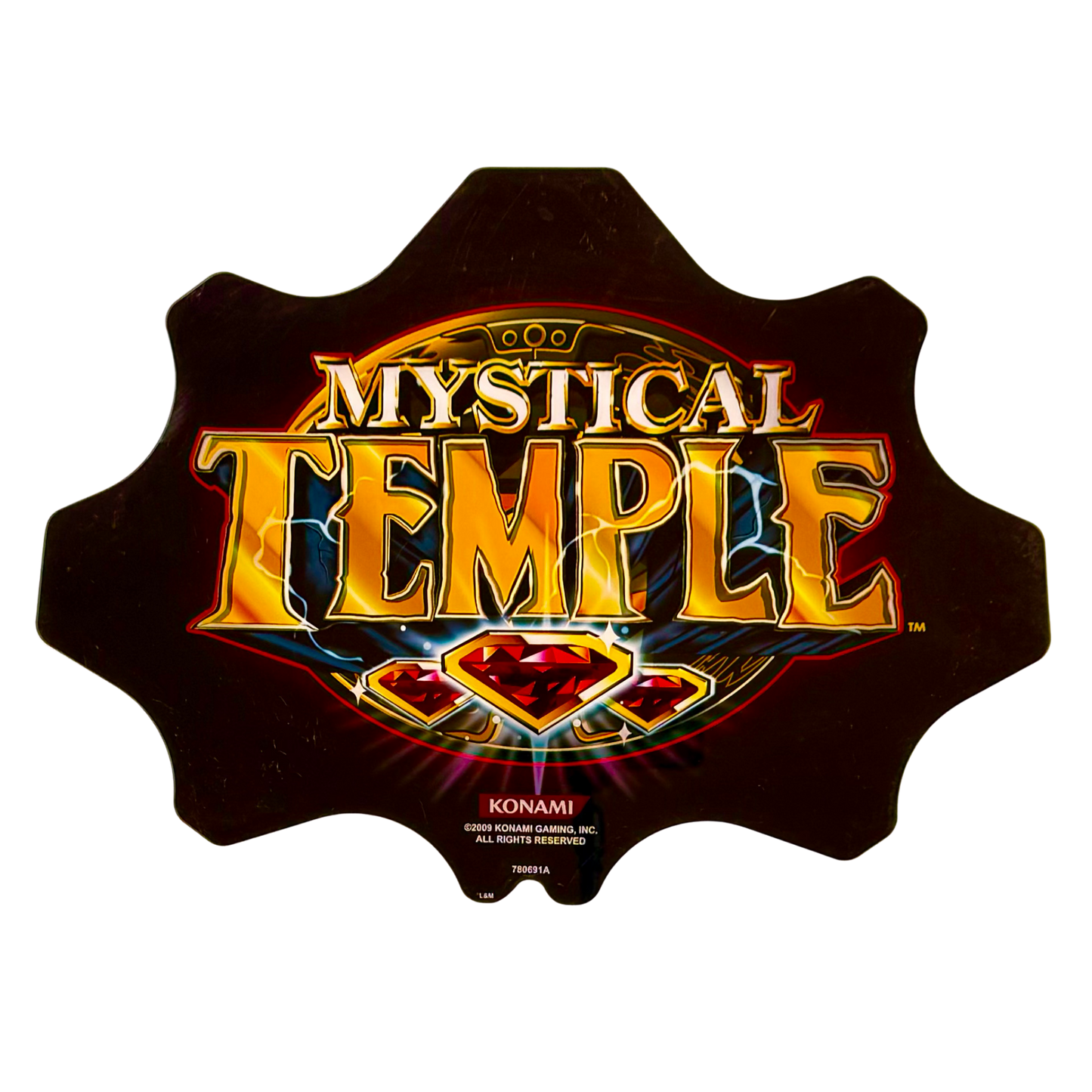 Mystical Temple Slot Retro Acrylic
