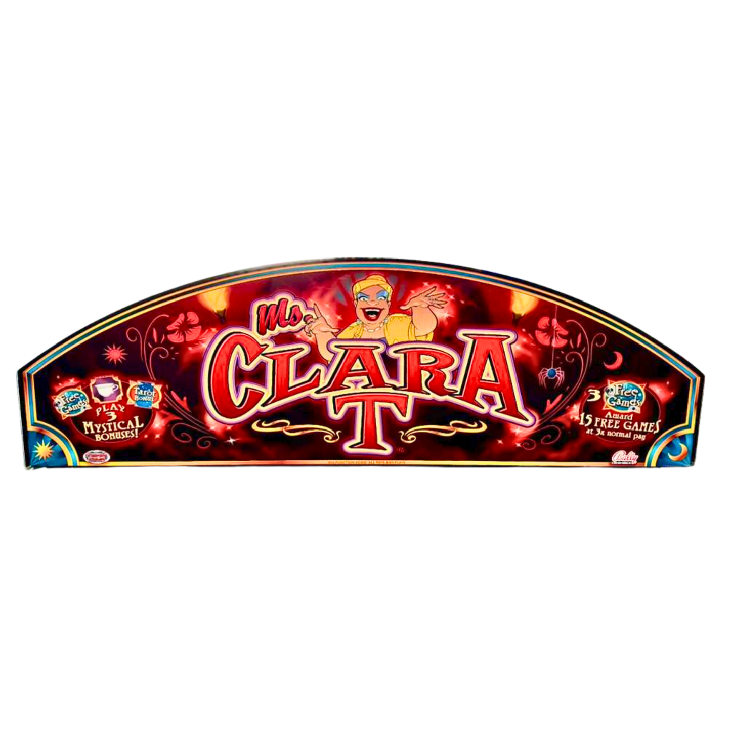 Ms. Clara T Slot Glass