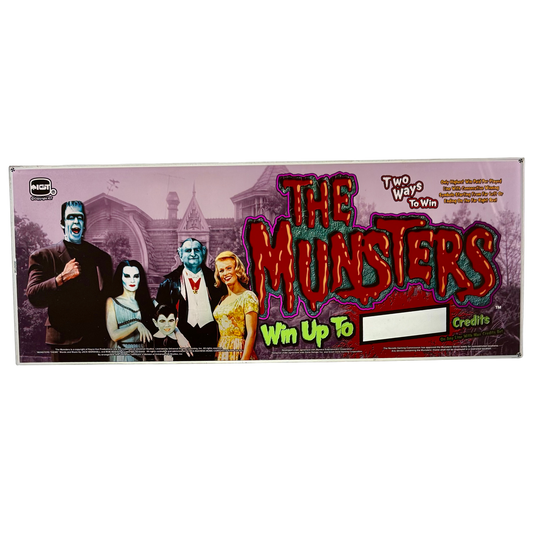 The Munsters Purple Slot Glass