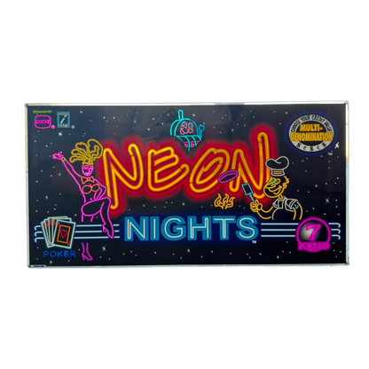Neon Nights Slot Glass
