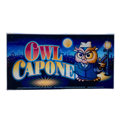 Owl Capone Slot Retro Acrylic