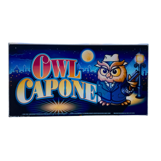 Owl Capone Slot Retro Acrylic