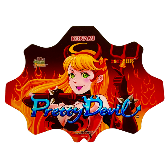 Pretty Devil Slot Retro Acrylic