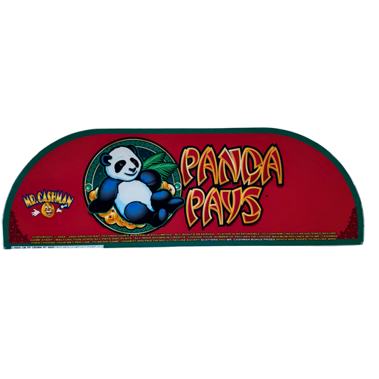 Panda Pays Slot Retro Acrylic