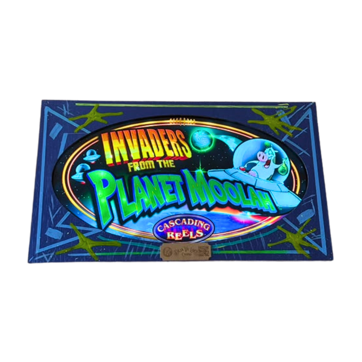 Invaders From Planet Moolah Slot Retro Acrylic