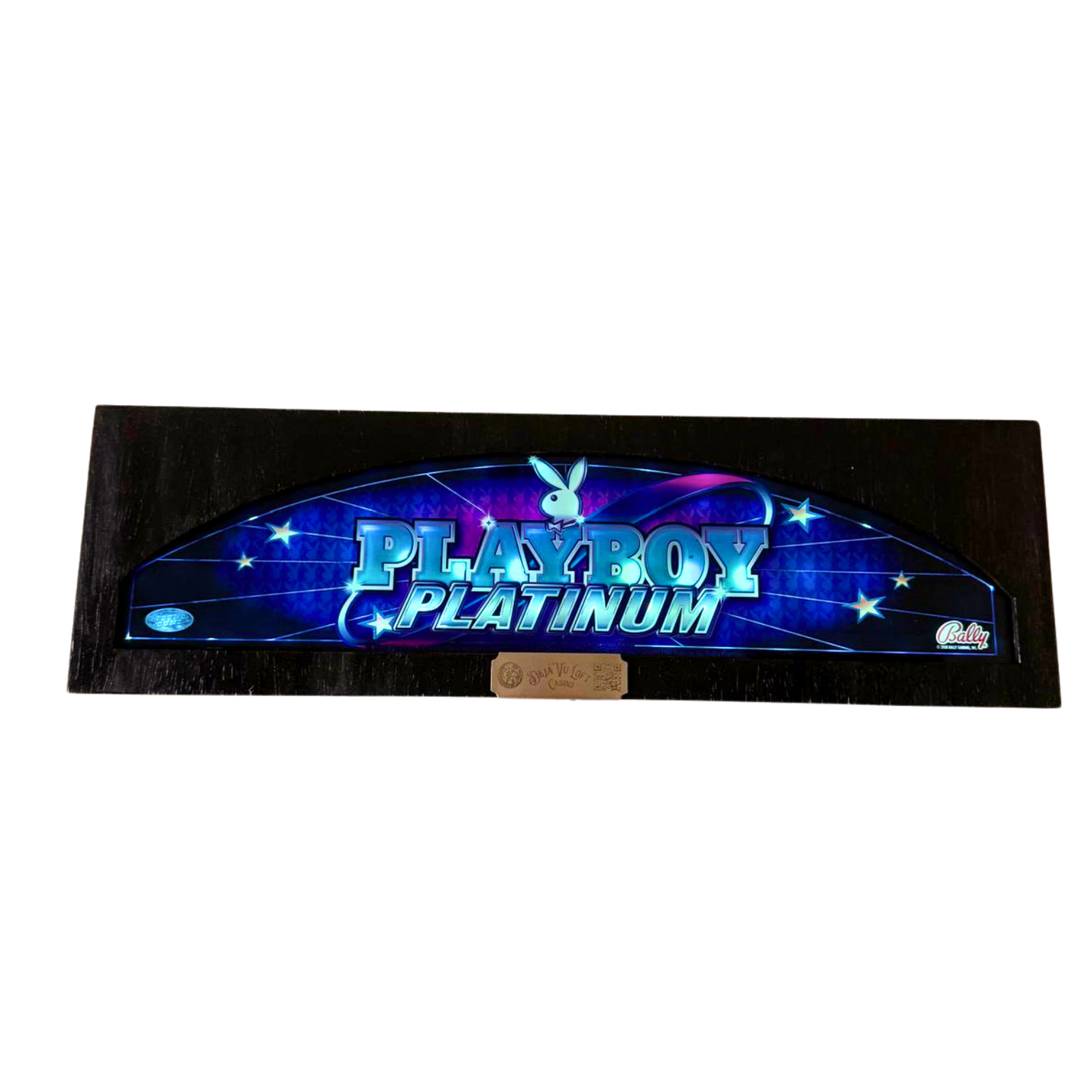 Playboy Platinum Slot Glass