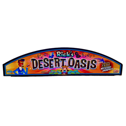 Rick's Desert Oasis Slot Glass