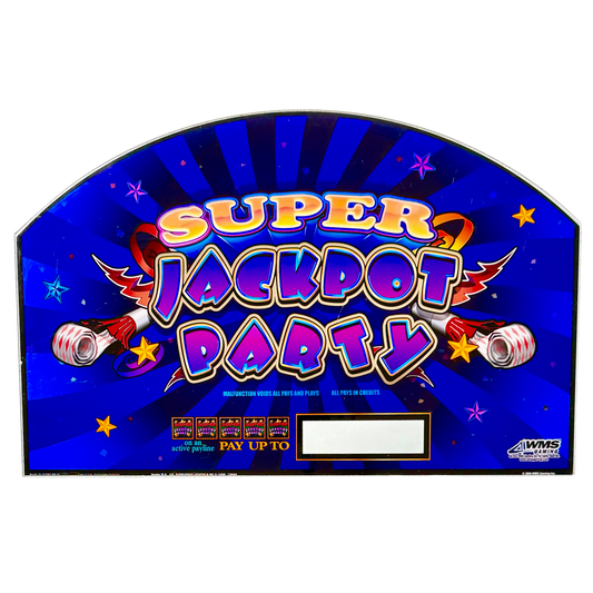 Super Jackpot Party Slot Glass