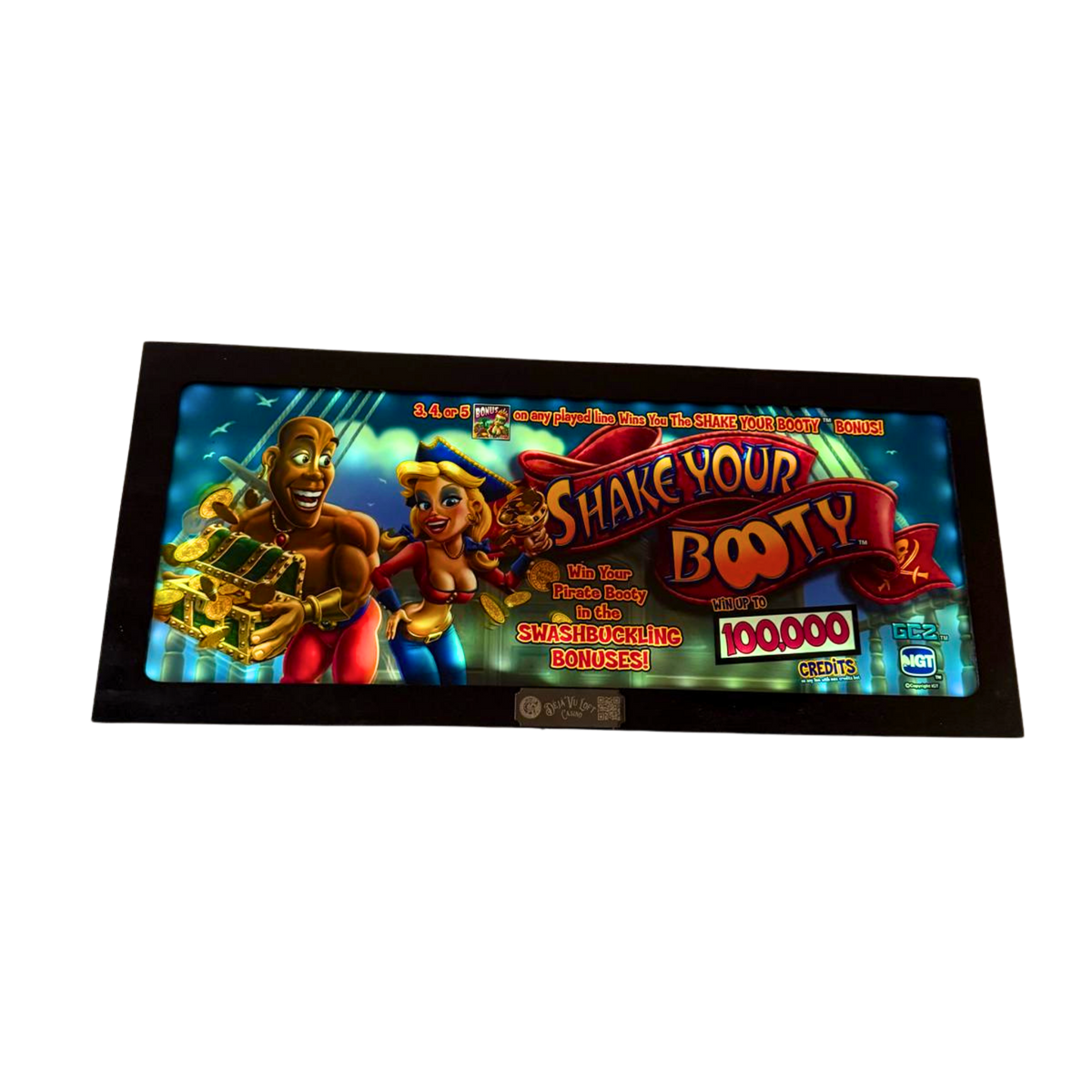 Shake Your Booty Slot Glass