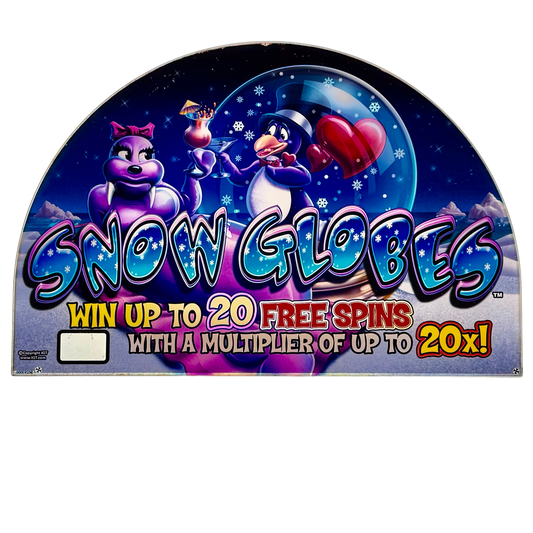 Snow Globes Slot Glass