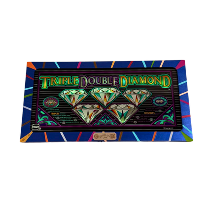 Triple Double Diamond Slot Glass