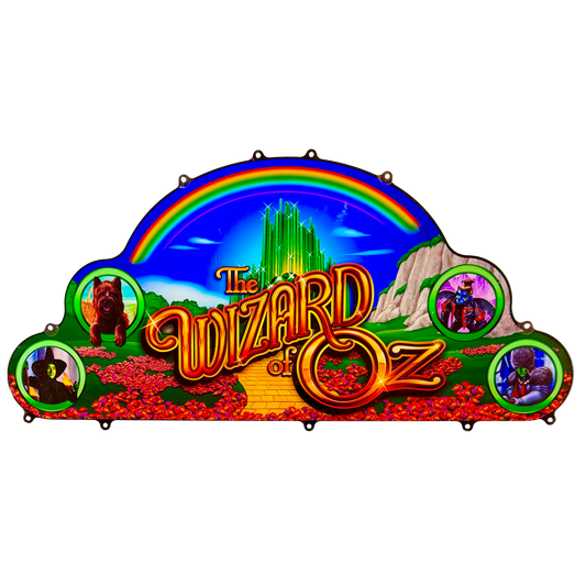 The Wizard Of Oz Slot Retro Acrylic