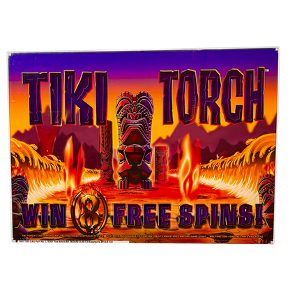 Tiki Torch Slot Retro Acrylic