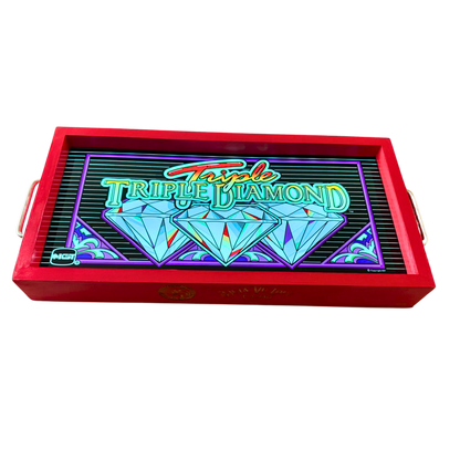 Triple Triple Diamond Slot Glass
