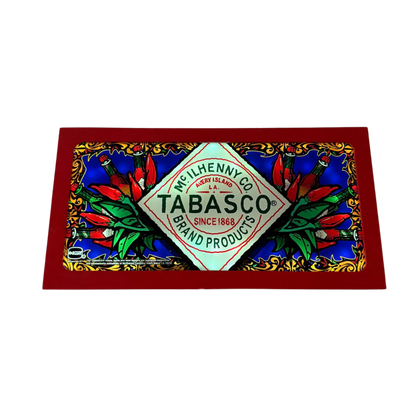 Tabasco Slot Glass