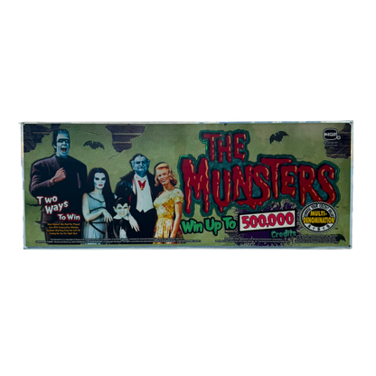The Munsters Green Slot Glass