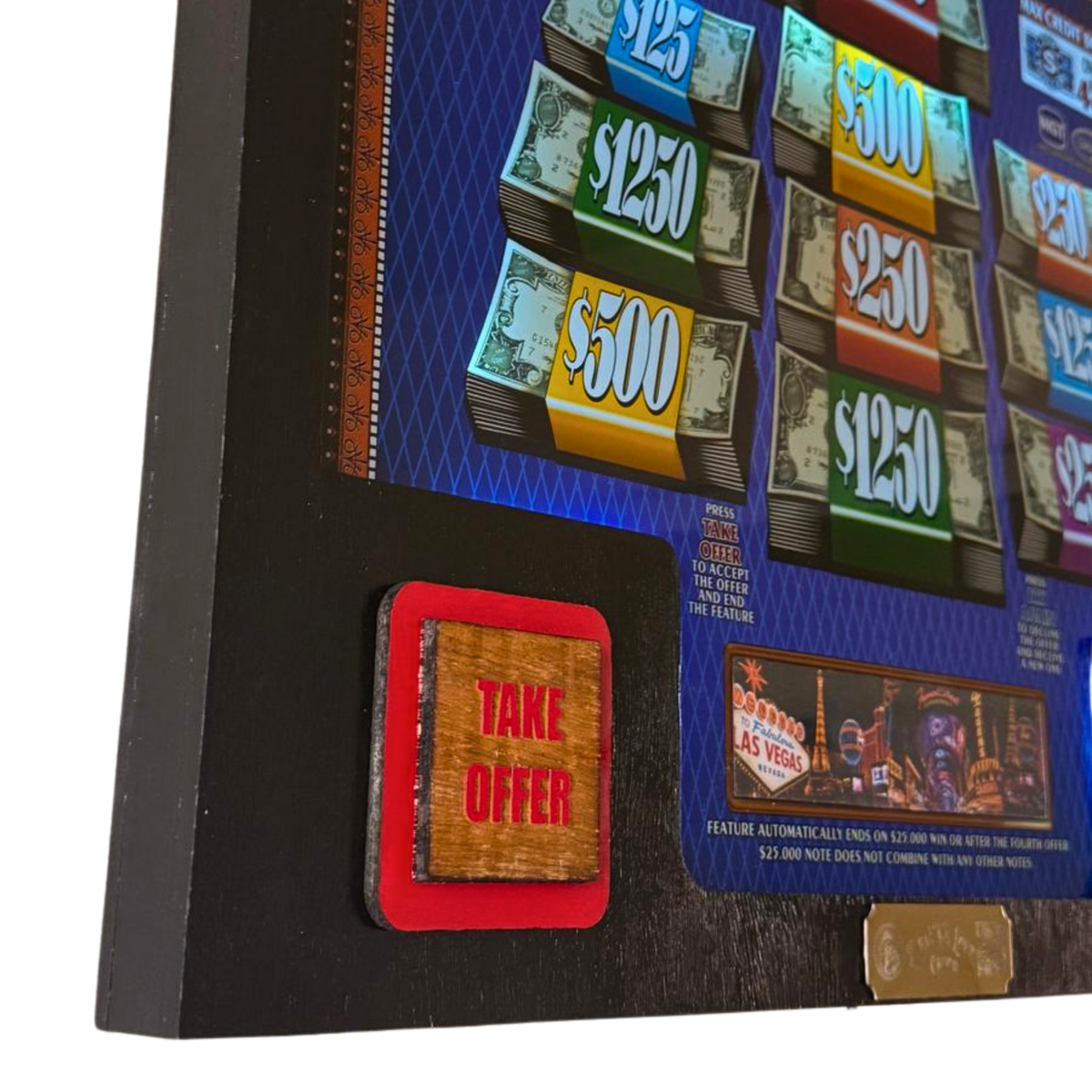 Top Dollar Jumbo Slot Glass