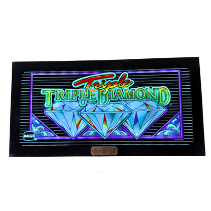 Triple Triple Diamond Slot Glass