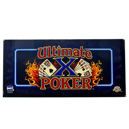 Ultimate X Poker Slot Glass