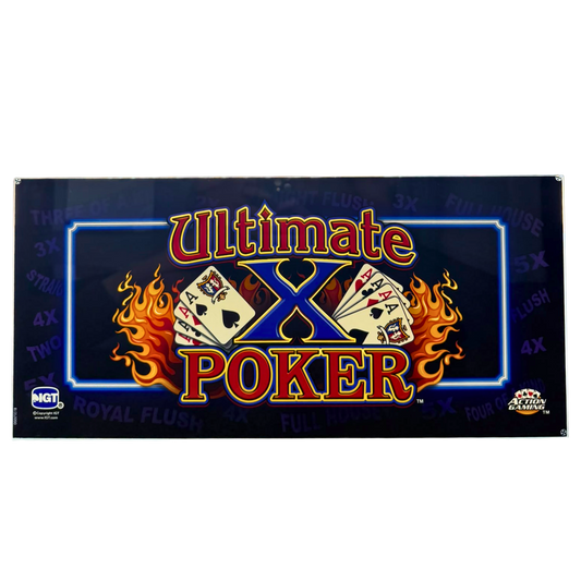 Ultimate X Poker Slot Glass