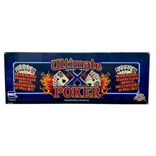 Ultimate X Poker Slot Glass