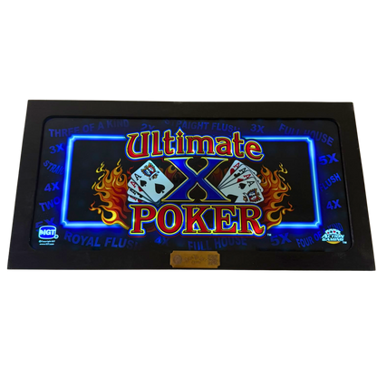Ultimate X Poker Slot Glass
