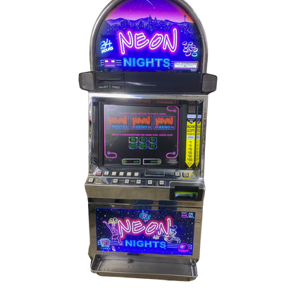 Neon Nights Slot Glass