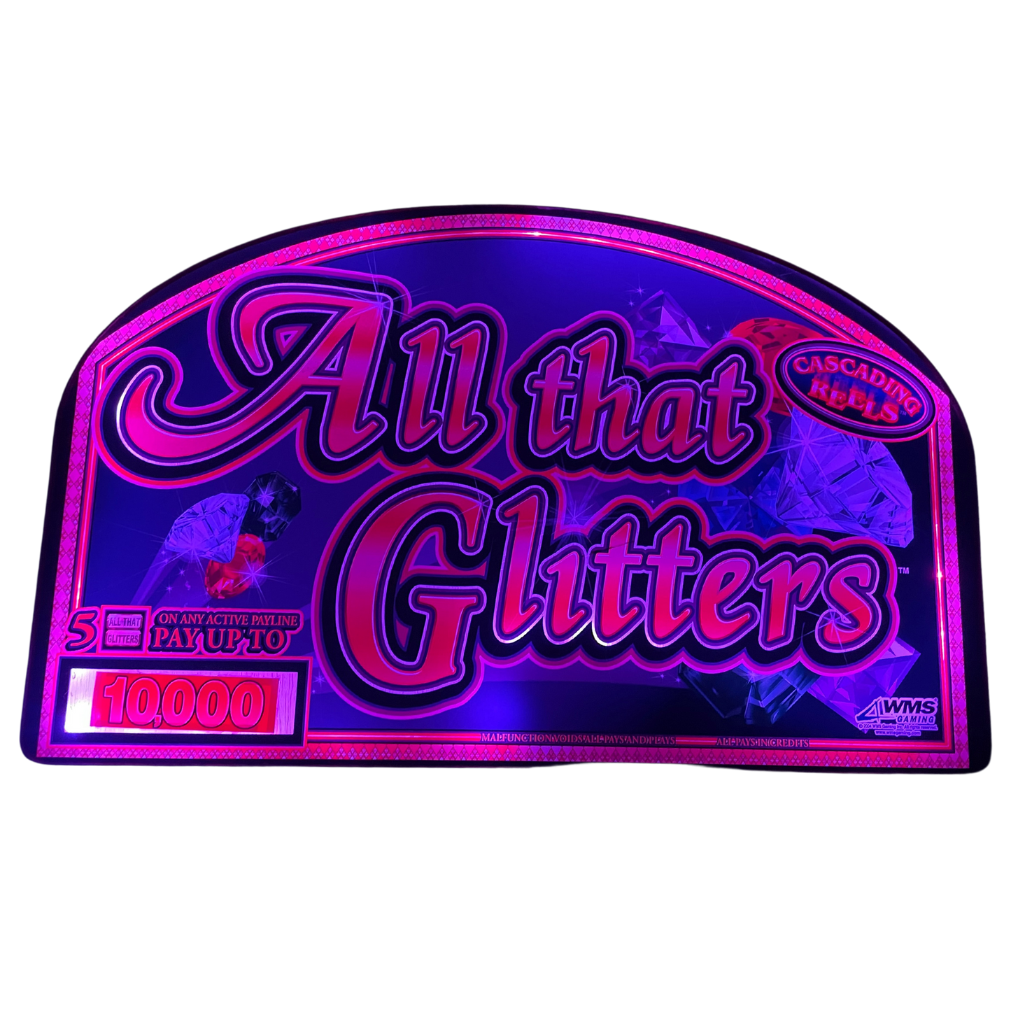 All That Glitters Slot Glass