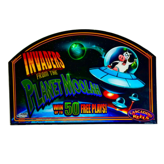 Invaders From Planet Moolah Slot Glass