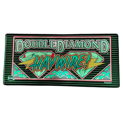 Double Diamond Haywire! Slot Glass